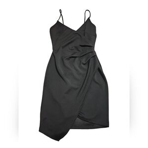 Agaci Bodycon Black Dress, Size M